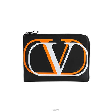 Valentino V Logo Neon Clutch 7635072001 138377801 [P]