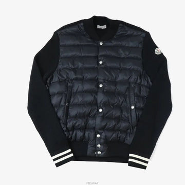 Moncler Padded Cardigan Black XL F20919B50900 158372237 [P]