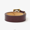 Louis Vuitton Monogram Varnish Buckle Belt Burgundy Gold 80 157186892 [P]