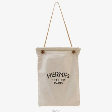 HERMES アリンバッグ キャンバス ベージュ 7747937743 148499669 [P]