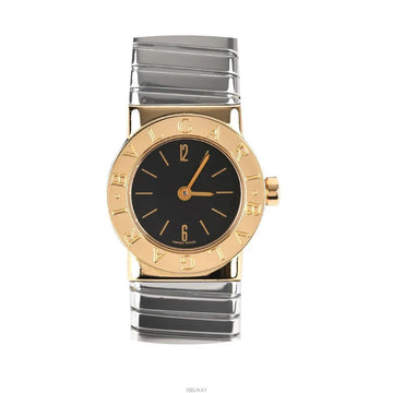 BULGARI 18k Tumogas 18K Kombiniert Schwarz Index 19MM 7227340625 75876087 [P]