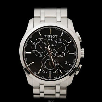 Tissot Couturier Metal Quartz Black 41MM 7859439306 150639610 [P]