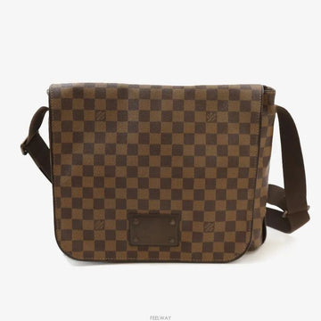 LOUIS VUITTON Brooklyn MM Damier Crossbody Bag 7711538254 144914169 [P]