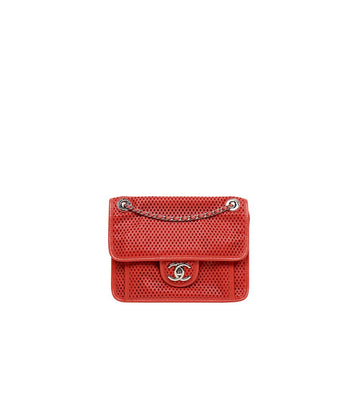 CHANEL Rote Punzierte Leber 66262 159646119 [P]