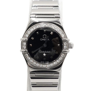 Omega Constellation Bezel Diamond 25.5mm Quartz Women's Watch 14755100 159646129 [P]
