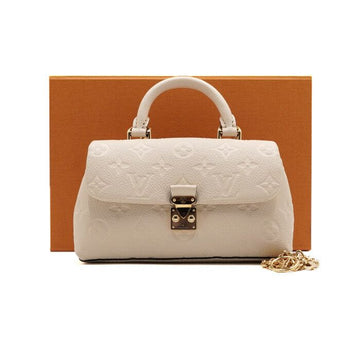 LOUIS VUITTON Nano Madeleine Handtasche mit Kettenriemen und Schultertasche 67030 159647396 [P]
