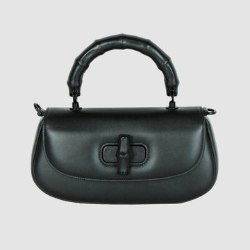 Gucci Bamboo Leather Top Handle Shoulder Bag 832953 15129 159654521 [P]
