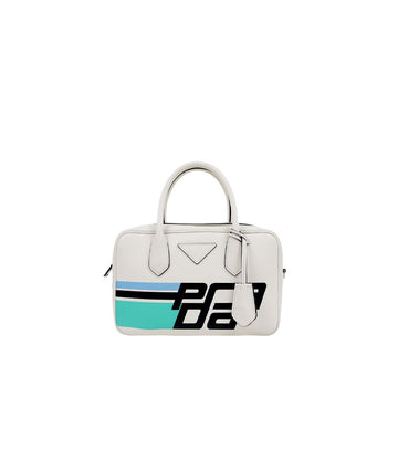 Prada White Leather Tote Bag 65801 159655378 [P]