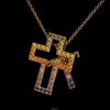 Damiani Belle Epoque Rainbow Medium 18K Rose Gold Necklace 20084310 157186939 [P]