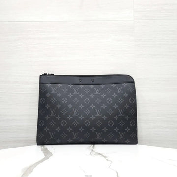 Louis Vuitton Pochette Jour GM Monogram Eclipse Clutch M82074 159661424 [P]