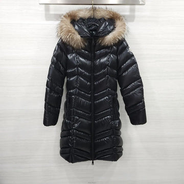 MONCLER High Gloss Fox Fur Long Down Padding 159662112 [P]
