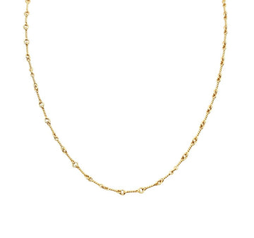 CHROME HEARTS 22K Twistkette 24 Zoll Gold 1LW1ZBEV 156525474 [P]
