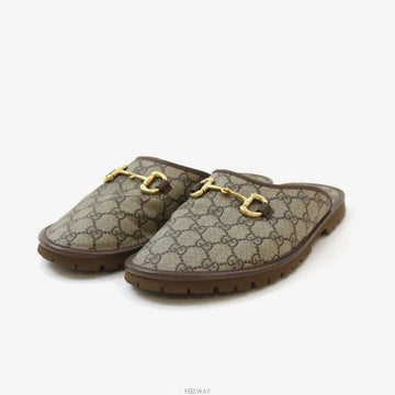 Gucci Horsebit GG Mule Slipper 9.5 655571 133185242 [P]