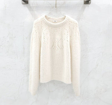 CELINE Fair Isle Alpaka Wolle Pullover 2AE0J798X 155231021 [P]