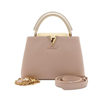 Louis Vuitton Capucines BB Tote Bag with Monogram Gold Chain 159753493 [P]