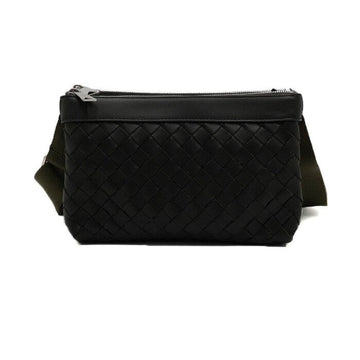 BOTTEGA VENETA Leder Intrecciato Duo Messenger Schultertasche Unisex 651938 159693214 [P]