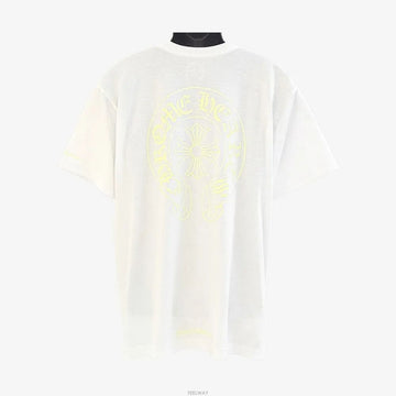 Chrome Hearts Unused Horseshoe Neon Short Sleeve White PNHSI9LK 159694885 [P]