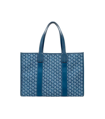 Goyard Blue Billet Tote Bag MM 66538 159695225 [P]