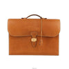 HERMES Saca de Peche 40 Lichtbraun mit Gold 142027343 [P]