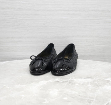 CHANEL Quilted Ballerina Flat Shoes G40110 156945231 [P]