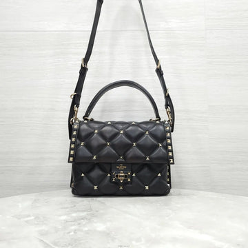 VALENTINO Schwarze Garavani Stud Candy Mini Schultertasche RW2B0B55 158378602 [P]