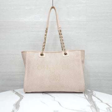 CHANEL Medium Chain Shoulder Bag Pink Ecru A67001 159711430 [P]
