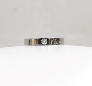 CARTIER Diamant 1P C de Platin Größe 49 3MM 150536205 [P]