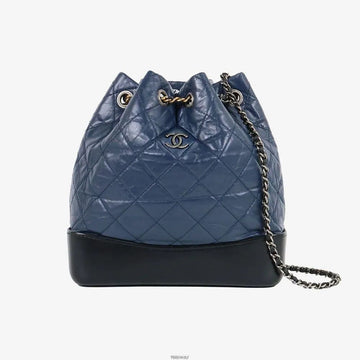 CHANEL Gabrielle Rucksack klein navy Lammleder 56NVWYIA 159718407 [P]