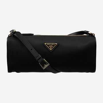 PRADA 6F Dreieckslogo Pouch Schultertasche Schwarz 1NE058 2C05 F0002 159720414 [P]
