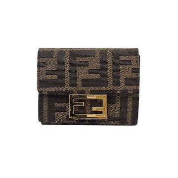 Fendi Trifold Fabric Wallet 82526053 159749019 [P]