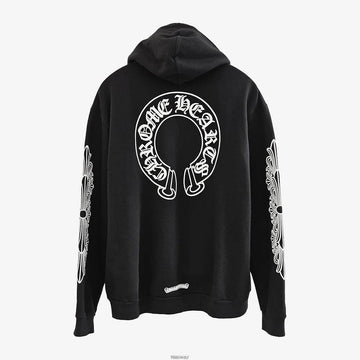 CHROME HEARTS Hoodie Schwarz 7Q496LX6 159750038 [P]