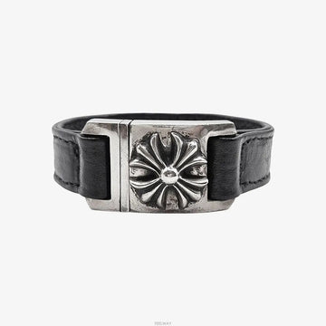 CHROME HEARTS レザー ブレスレット 3FVFIL0P 159751495 [P]
