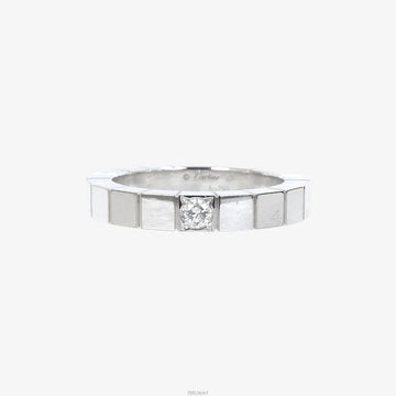 Cartier 1P Diamond White Gold Ring B40587 159751510 [P]