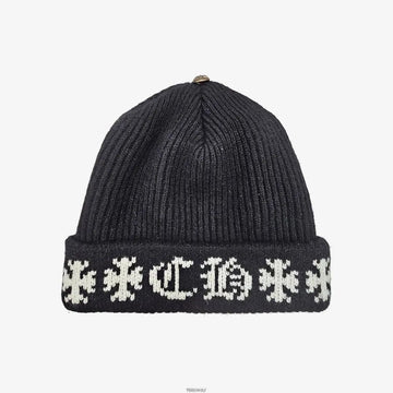 CHROME HEARTS Big Daddy Kaschmir Beanie Einheitsgröße Schwarz 7SATSX4E 159751594 [P]