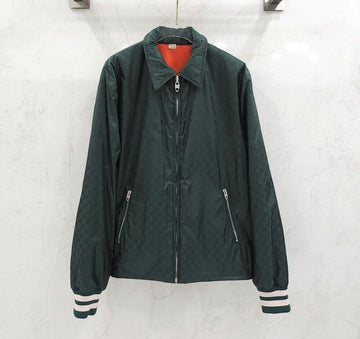 Gucci gg GG Jacquard Reversible Logo Jacket 654831 149095715 [P]