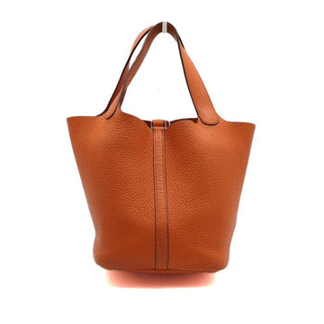 Hermes Picotin 22 Orange Toreador Clemence Tote Bag AA67155 159753479 [P]