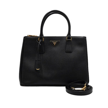 PRADA ギャラリア サフィアーノ ラックス ダブルジッパートートバッグ 1BA274 159753489 [P]