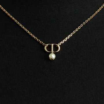 DIOR Petit CD Perlen Tropf Damenkette N1390PTCRS 159760213 [P]