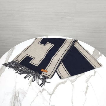 HERMES Kassak Clé de H Cashmere Schal H269140S 159761381 [P]