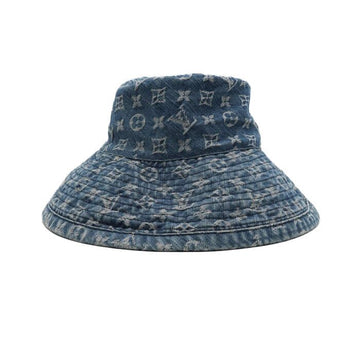 LOUIS VUITTON Blaues Denim Unisex Bucket Hat aa67119 159761393 [P]