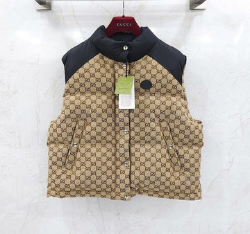 Gucci Cotton Canvas Puffer Vest 774910 152603840 [P]