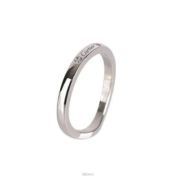 CARTIER Ballerina Hochzeitsband Platin Diamant 3P 49 2MM 7241826316 75875743 [P]