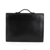 HERMES Sakadepeche 41 Schwarz mit Silberbeschlag 7223162626 75875428 [P]