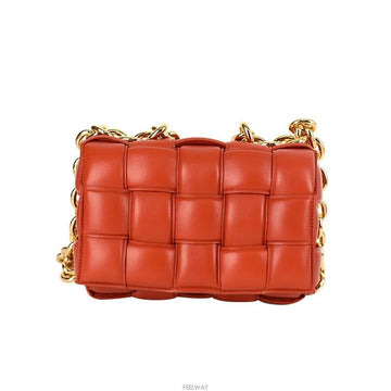 BOTTEGA VENETA パディッド チェイン カセット ショルダーバッグ 7683045492 141878356 [P]