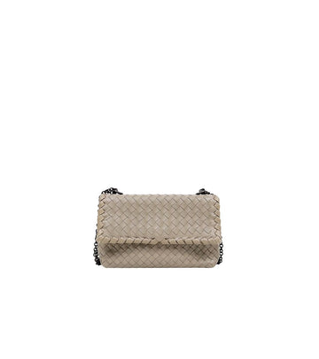 Bottega Veneta Beige Olympia Chain Shoulder Bag 67604 159798837 [P]