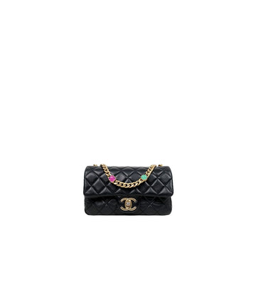 CHANEL Schwarze Resin Jewel New Mini 67141 159798846 [P]