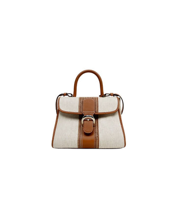 Delvaux Beige Canvas Brillant MM 66231 159798970 [P]