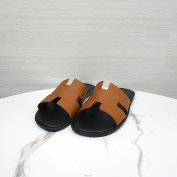 Hermes Izmir Sandal Slipper Appsong Gold 159799211 [P]