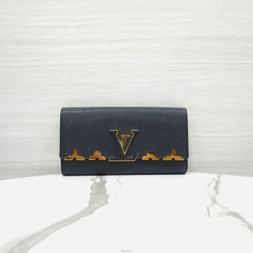 Louis Vuitton Capucines Flower Stud Long Wallet M64551 159799539 [P]