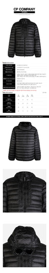 CP Company Hooded Down Jacket Black 159844233 [P]